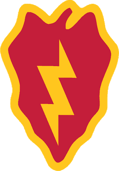 25th Infantry Division shoulder sleeve insignia